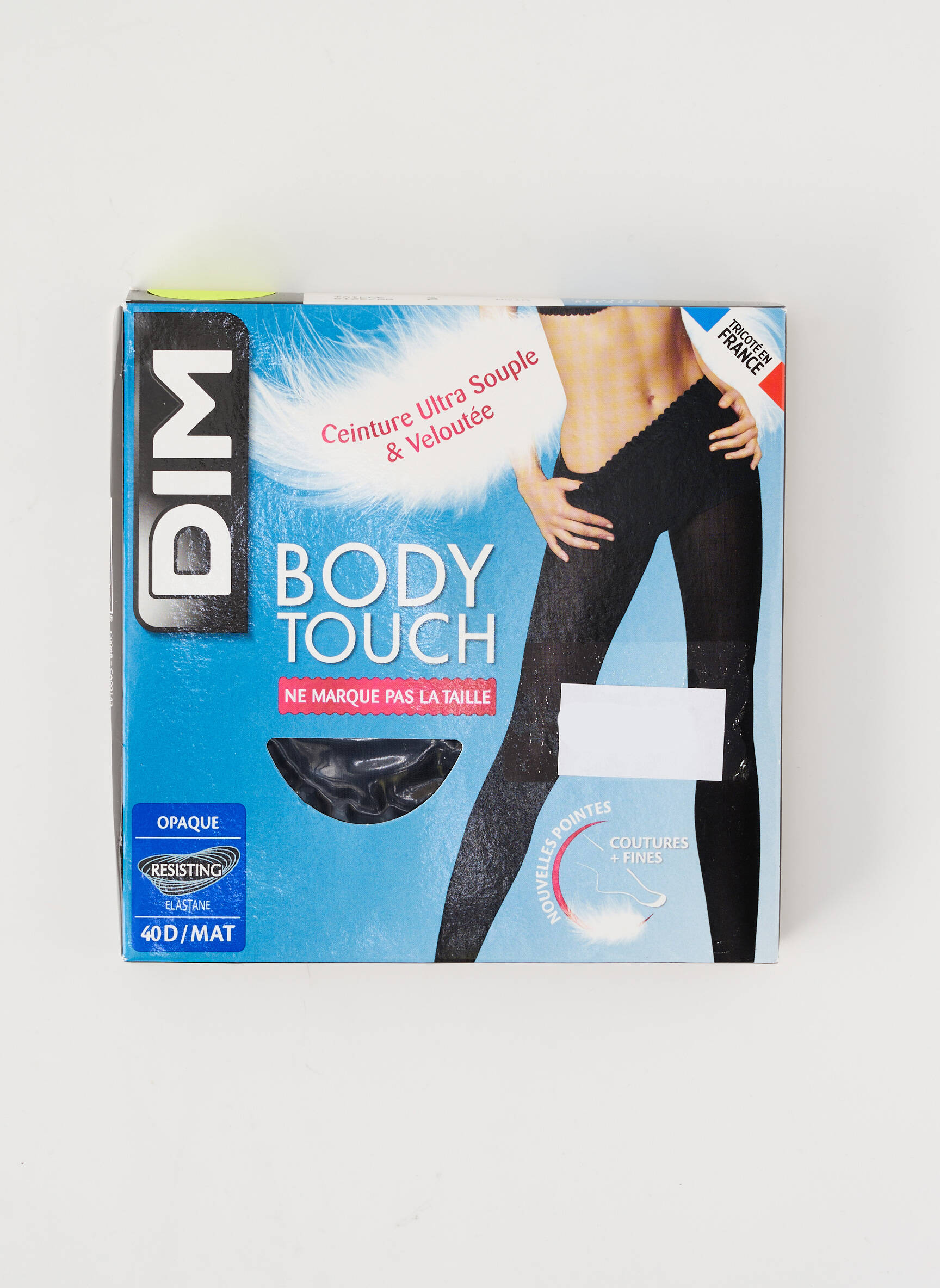 Collants légère et transparente noir DIM femme