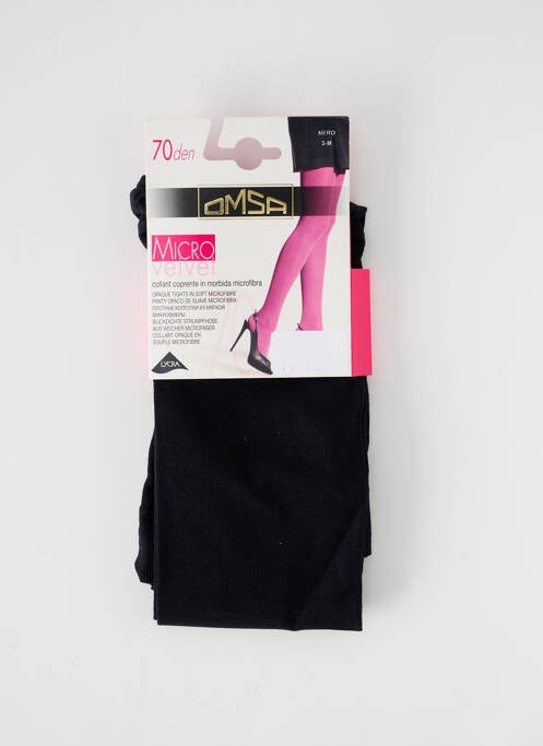 Collants noir OMSA pour femme