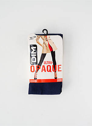 Legging stretch bleu DIM femme