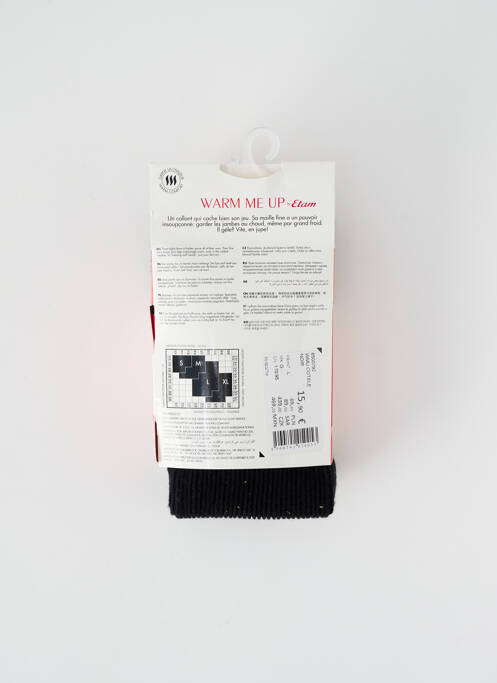 Collants noir ETAM pour femme