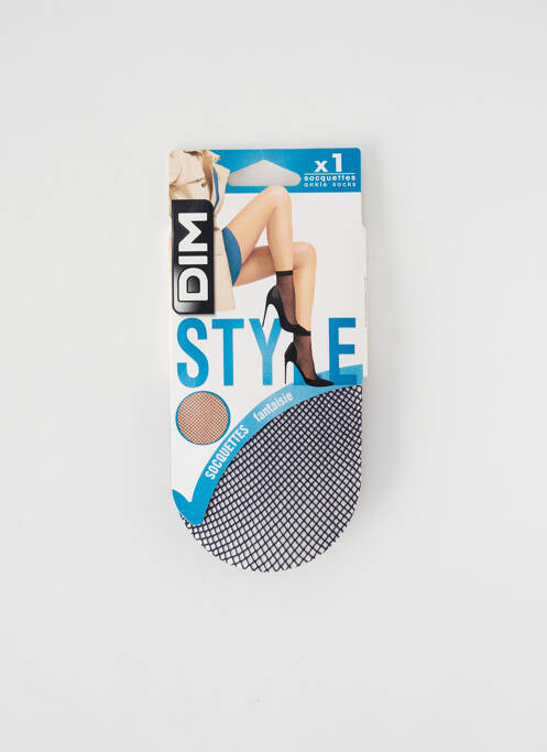 Chaussettes bleu DIM pour femme