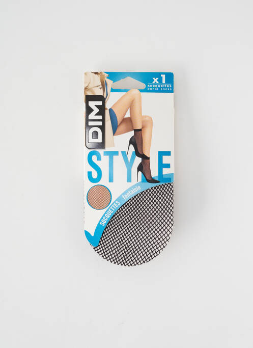 Chaussettes noir DIM pour femme