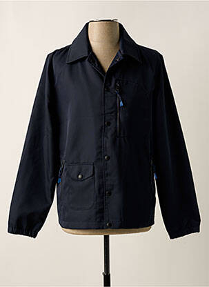 Coupe-vent poches sans capuche bleu MAISON SCOTCH homme