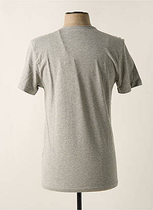 T-shirt tissage chiné manches courtes gris FREEMAN T.PORTER homme