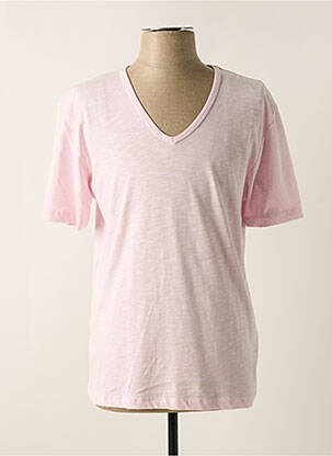 T-shirt rose FREEMAN T.PORTER pour homme