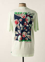 T-shirt vert MAISON SCOTCH pour homme seconde vue