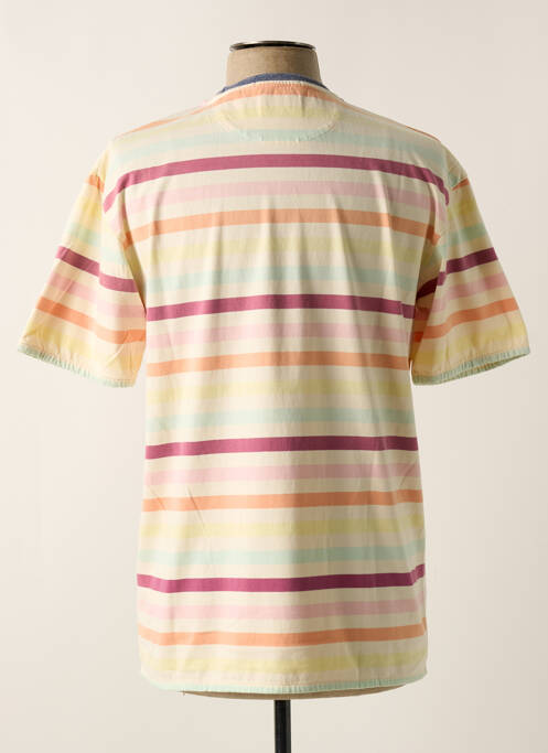 T-shirt stretch manches courtes beige MAISON SCOTCH homme