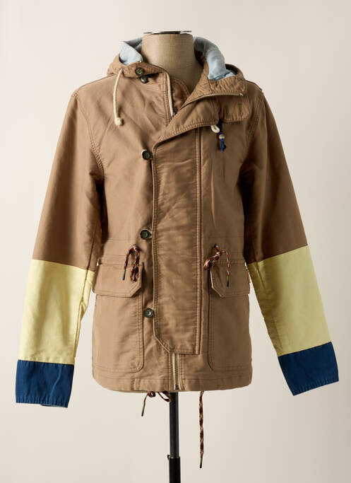 Parka beige MAISON SCOTCH pour homme