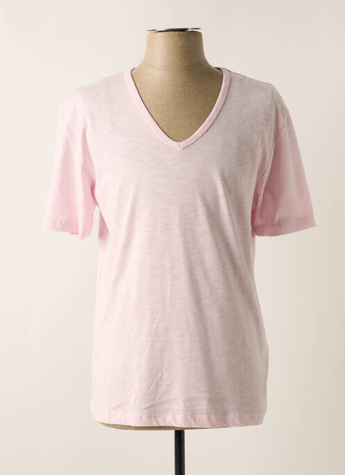 T-shirt rose FREEMAN T.PORTER pour homme