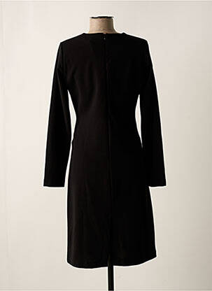 Robe mi-longue manches longues manches longues noir LA FEE MARABOUTEE femme