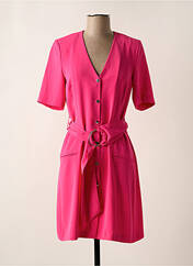 Robe courte rose EVA KAYAN pour femme seconde vue