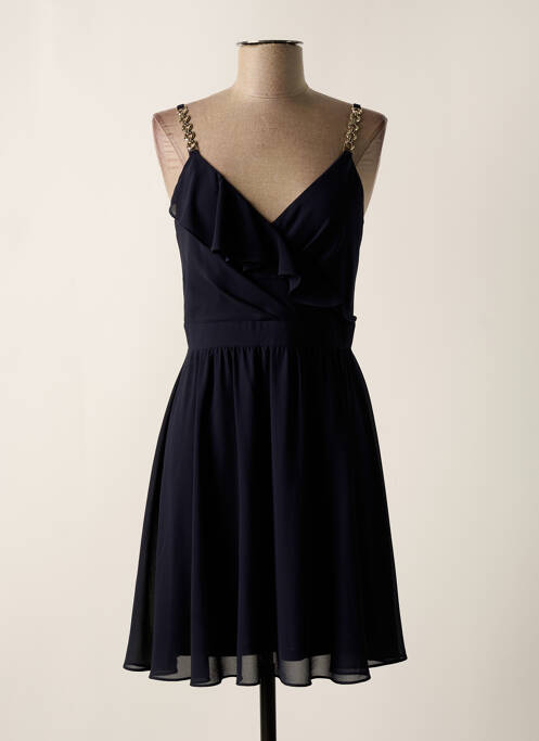 Robe courte bleu MORGAN pour femme