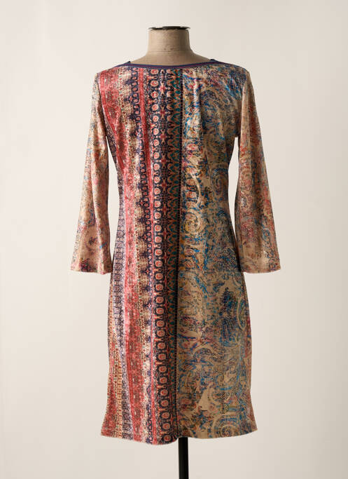 Robe mi-longue beige LO! LES FILLES pour femme