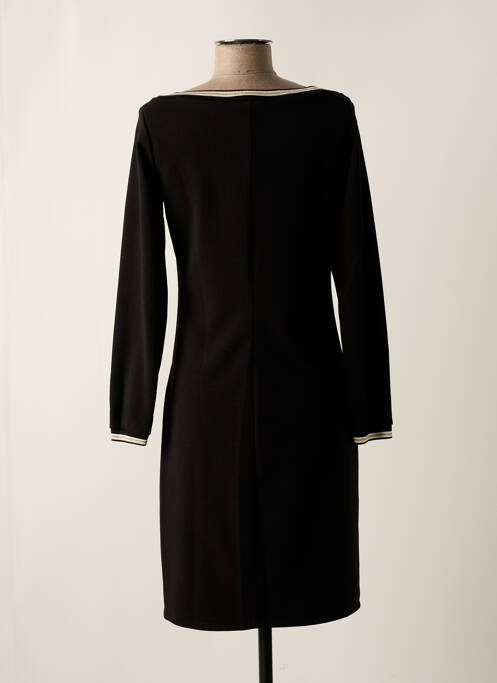 Robe mi-longue noir LA FEE MARABOUTEE pour femme