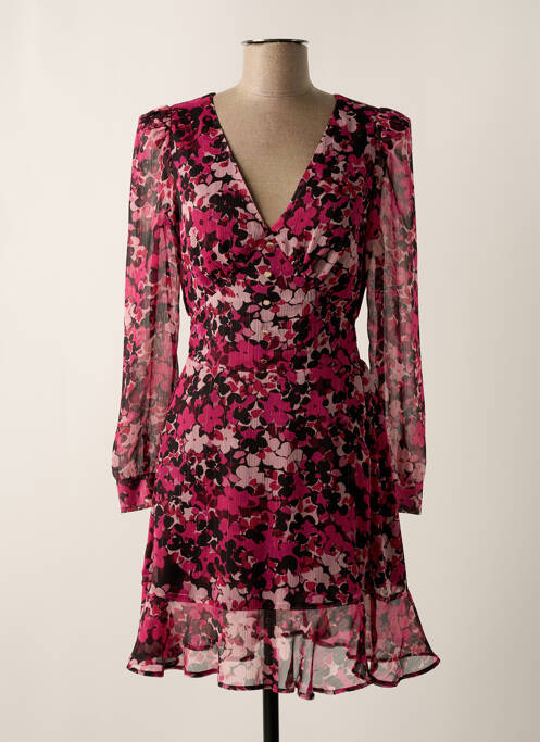 Robe mi-longue rose MORGAN pour femme