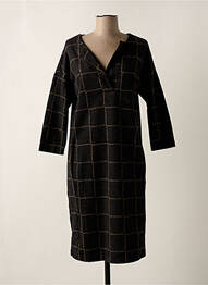 Robe pull noir LA FÉE ATELIER BY LA FÉE MARABOUTÉE femme