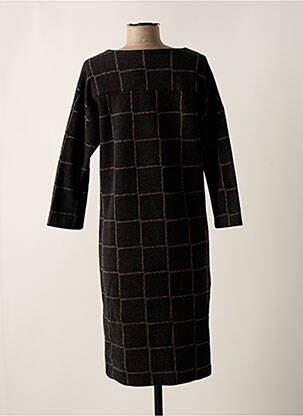 Robe pull noir LA FÉE ATELIER BY LA FÉE MARABOUTÉE femme
