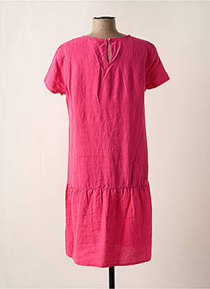 Robe mi-longue rose STREET ONE femme