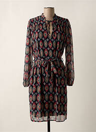 Robe mi-longue noir LA FEE MARABOUTEE femme