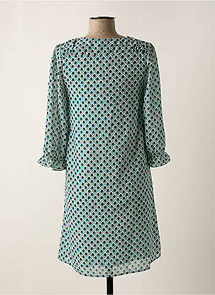 Robe courte vert FREEMAN T.PORTER femme