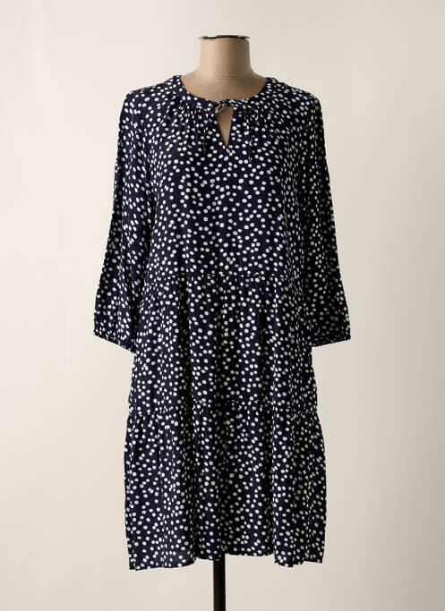 Robe mi-longue bleu STREET ONE pour femme