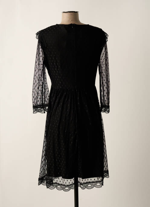 Robe mi-longue noir BELLITA pour femme