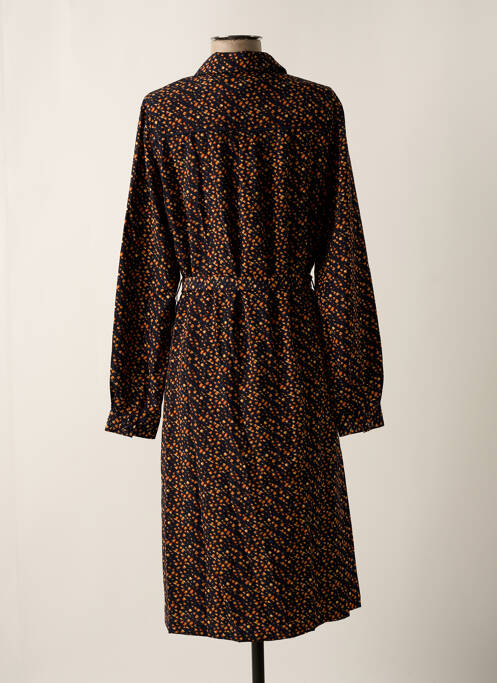 Robe mi-longue noir FREEMAN T.PORTER femme