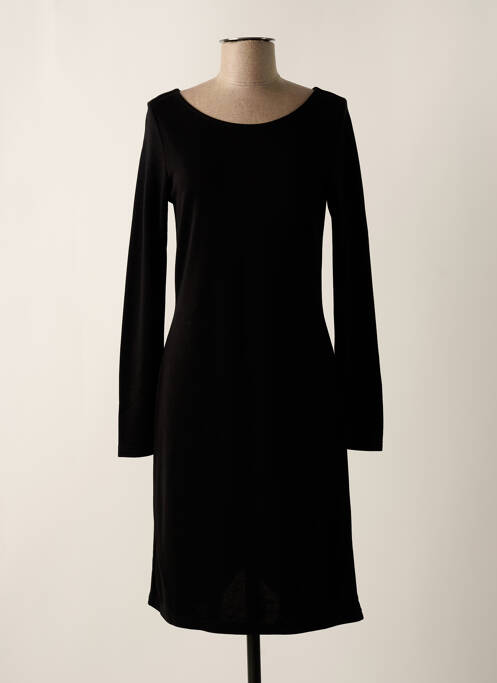 Robe mi-longue noir STREET ONE pour femme