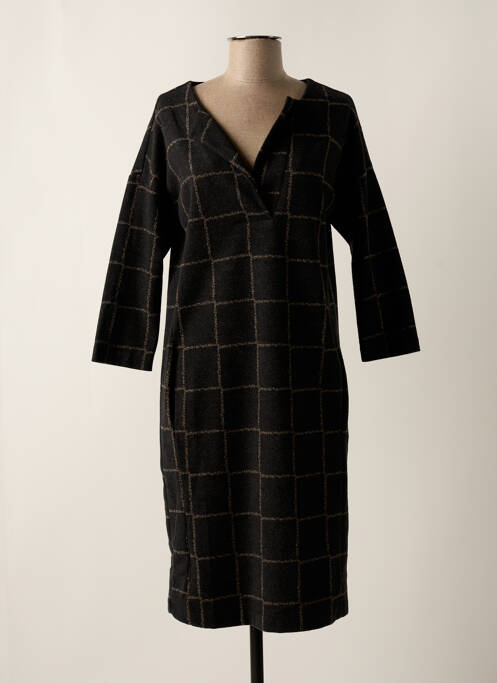 Robe pull noir LA FÉE ATELIER BY LA FÉE MARABOUTÉE pour femme