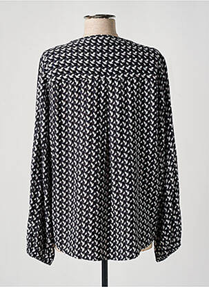 Blouse imprimé fantaisie manches longues noir CECIL femme