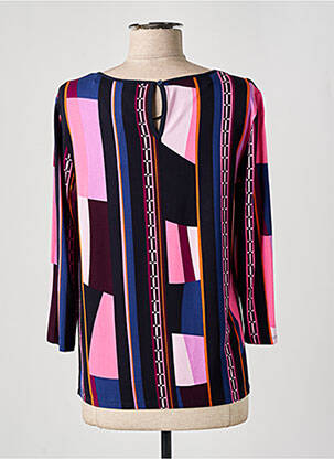 Top imprimé fantaisie manches 3/4 bleu STREET ONE femme