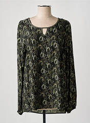 Blouse vert GEISHA pour femme seconde vue