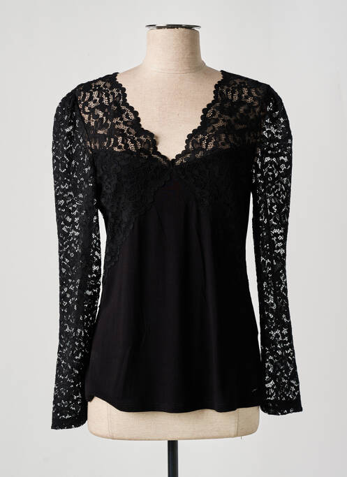 Top noir MORGAN pour femme