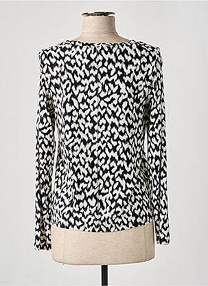 Top tissage jersey manches longues noir STREET ONE femme