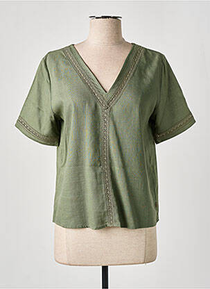 Blouse vert FREEMAN T.PORTER pour femme