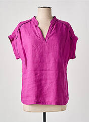 Blouse violet LA FEE MARABOUTEE pour femme seconde vue