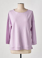 Sweat-shirt violet STREET ONE pour femme seconde vue