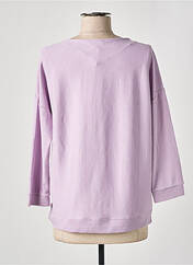 Sweat-shirt violet STREET ONE pour femme seconde vue