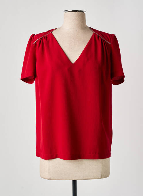 Blouse rouge MORGAN pour femme