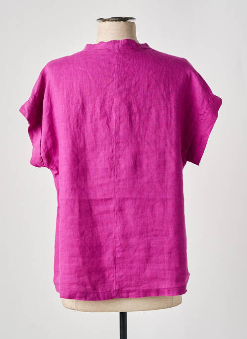 Blouse violet LA FEE MARABOUTEE pour femme