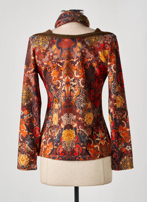 Pull orange LO! LES FILLES pour femme