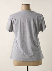 T-shirt gris EVA KAYAN pour femme seconde vue