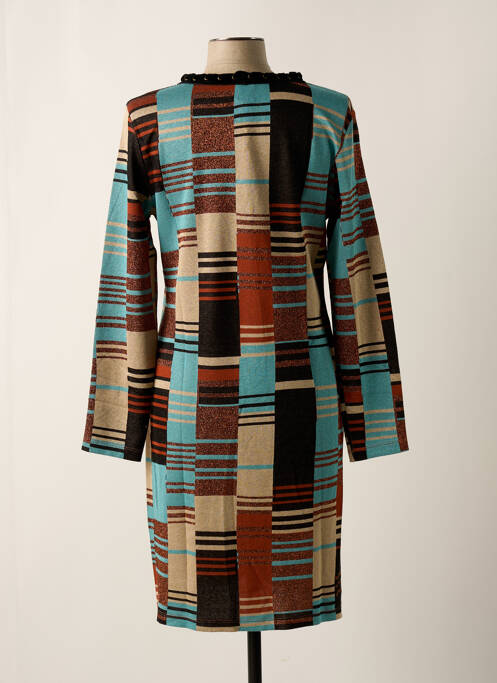 Robe mi-longue bleu LO! LES FILLES pour femme