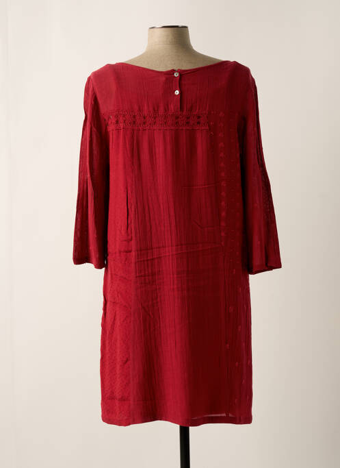 Robe mi-longue rouge I.CODE (By IKKS) femme