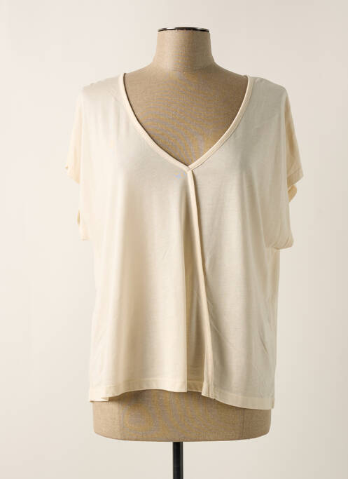 Top beige HUMILITY pour femme