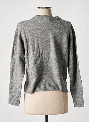 Pull tissage chiné manches longues gris ESPRIT femme