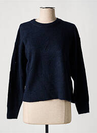 Pull tissage chiné manches longues bleu ESPRIT femme