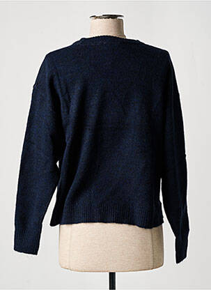 Pull tissage chiné manches longues bleu ESPRIT femme