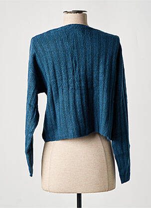 Pull tissage chiné manches longues bleu clair ESPRIT femme