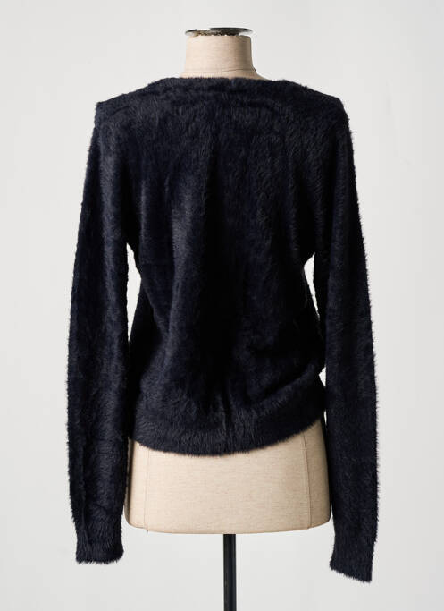 Gilet manches longues bleu EDC pour femme